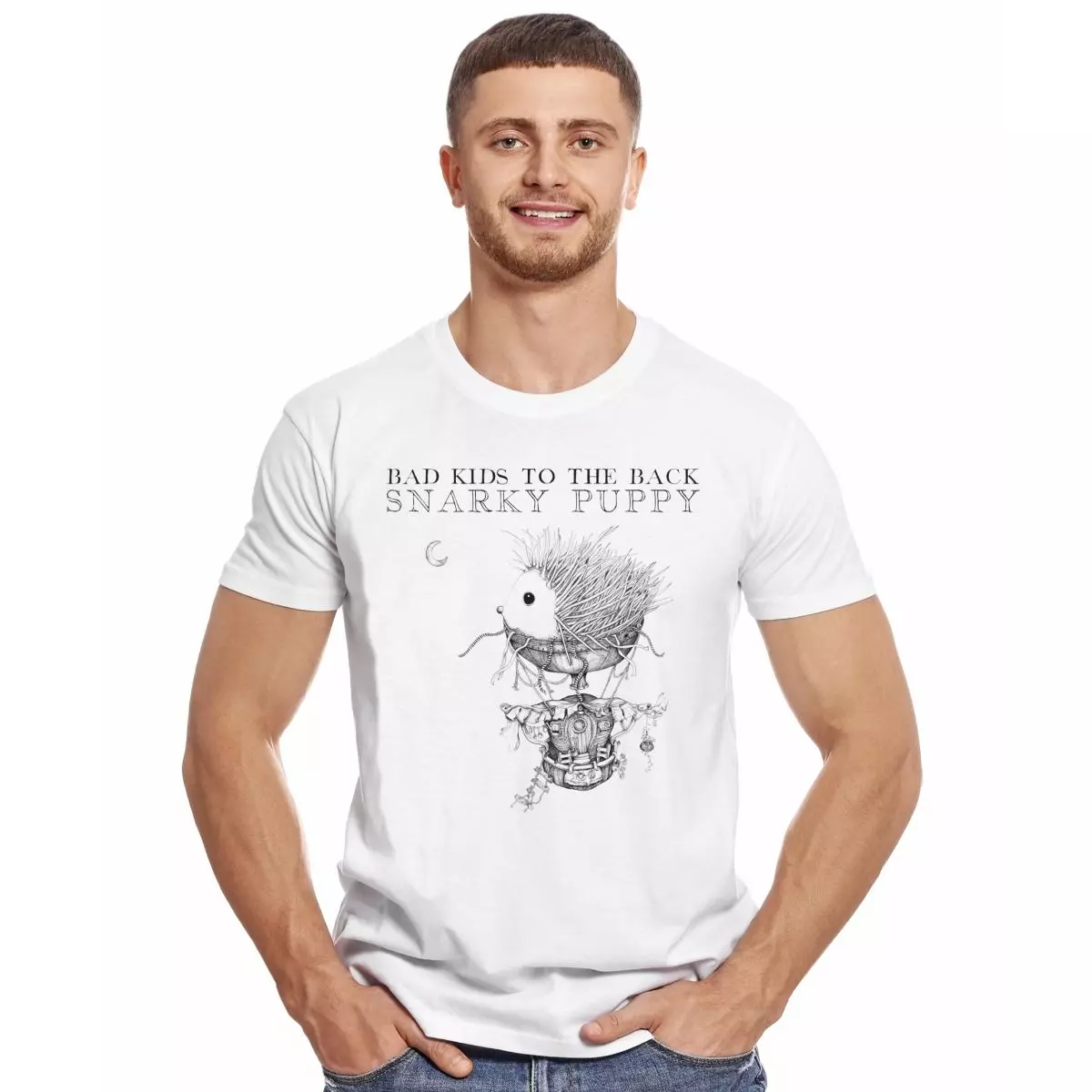 SNARKY PUPPY BAD KIDS TO THE BACK POLERA MANGA CORTA HOMBRE-2