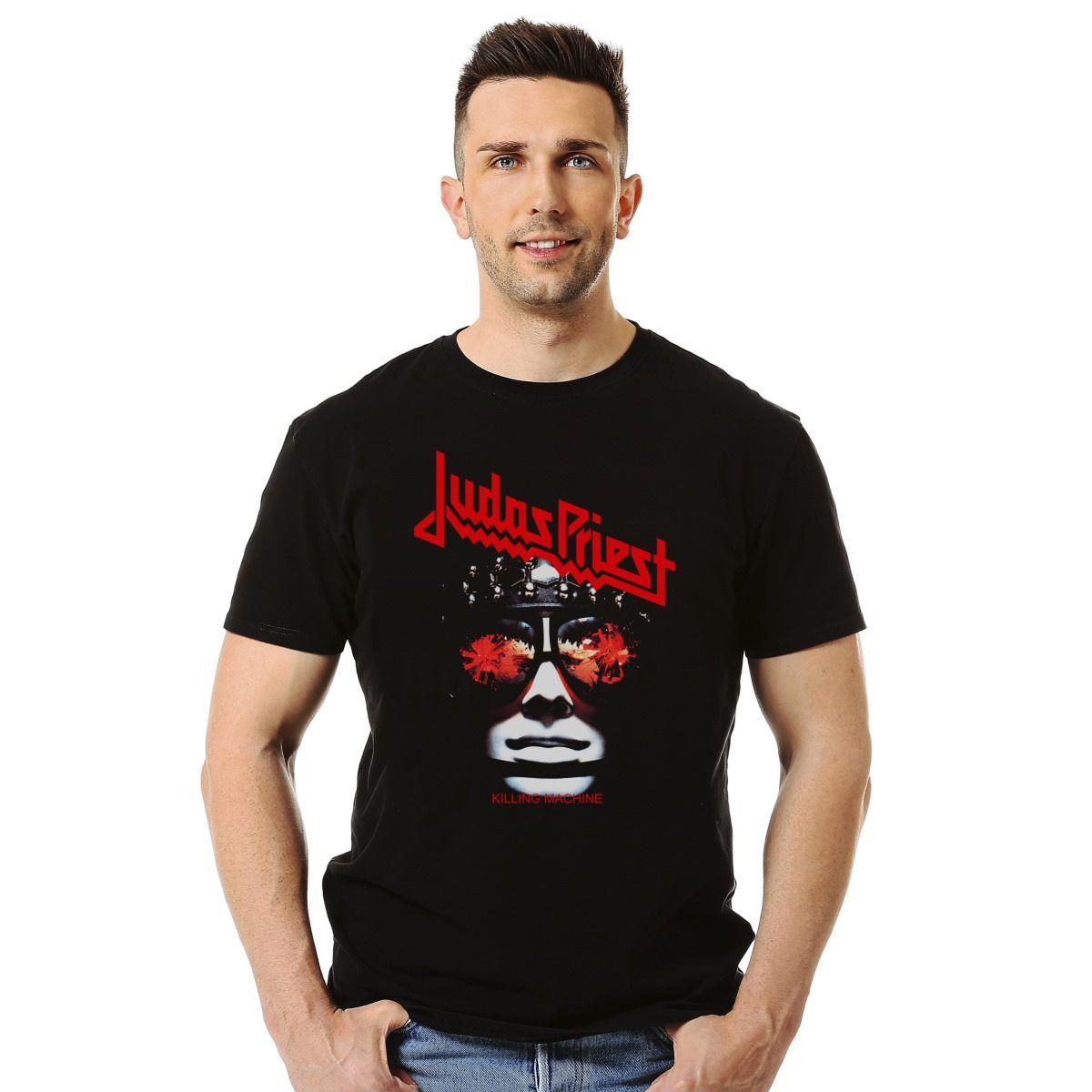 JUDAS PRIEST KILLING MACHINE POLERA MANGA CORTA HOMBRE-2