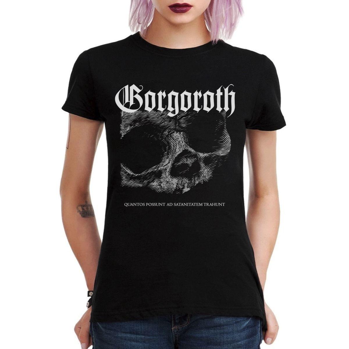 GORGOROTH QUANTOS POSSUNT AD SATANITATEM TRAHUNT POLERA MUJER-2