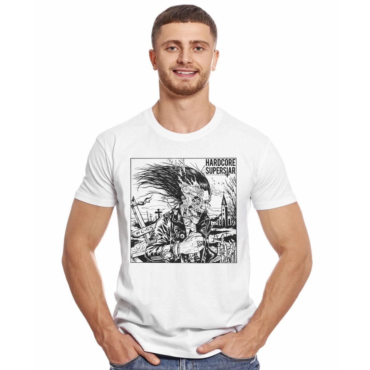 HARDCORE SUPERSTAR BRING THE HOUSE DOWN POLERA MANGA CORTA HOMBRE-2