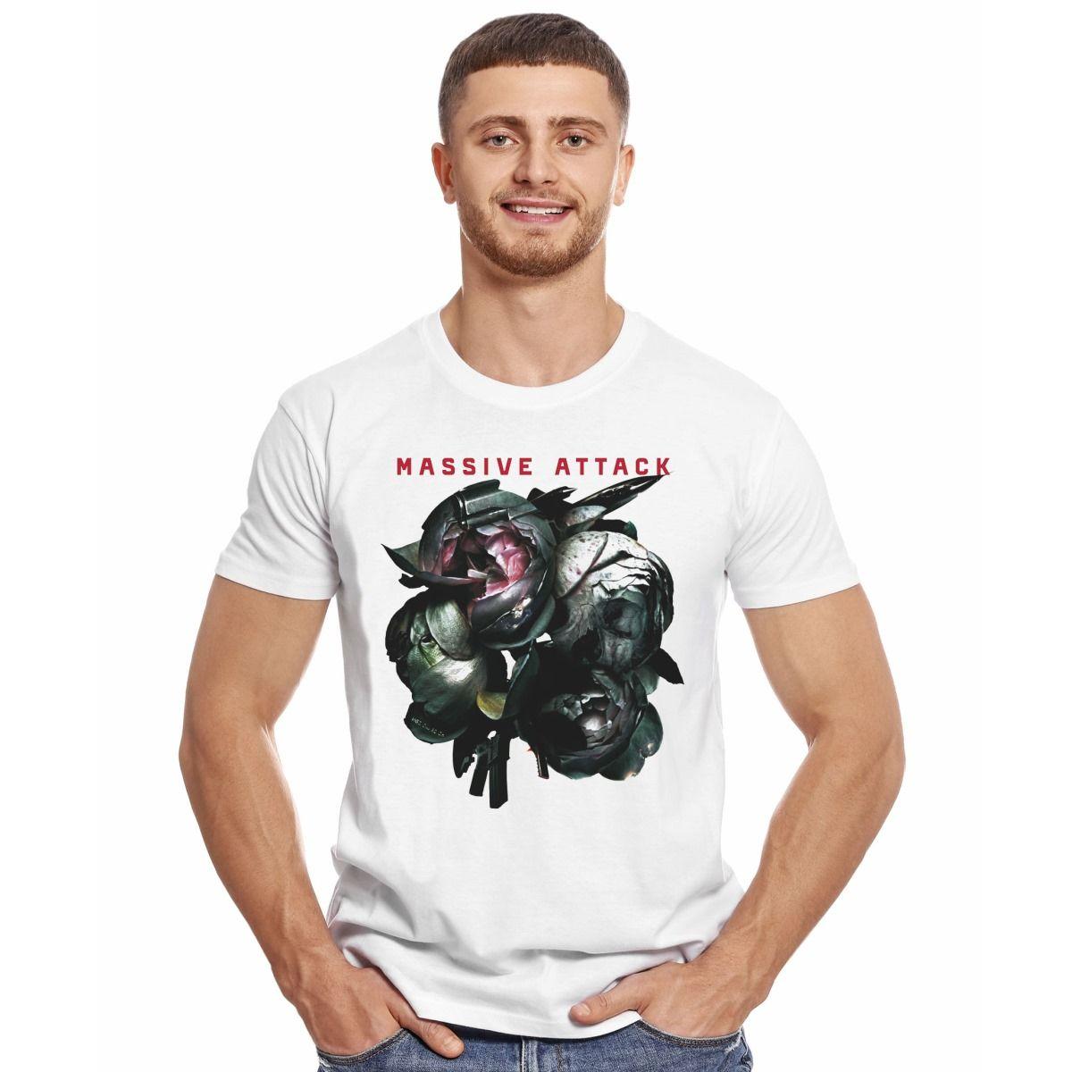 MASSIVE ATTACK FALSE FLAGS POLERA MANGA CORTA HOMBRE-2