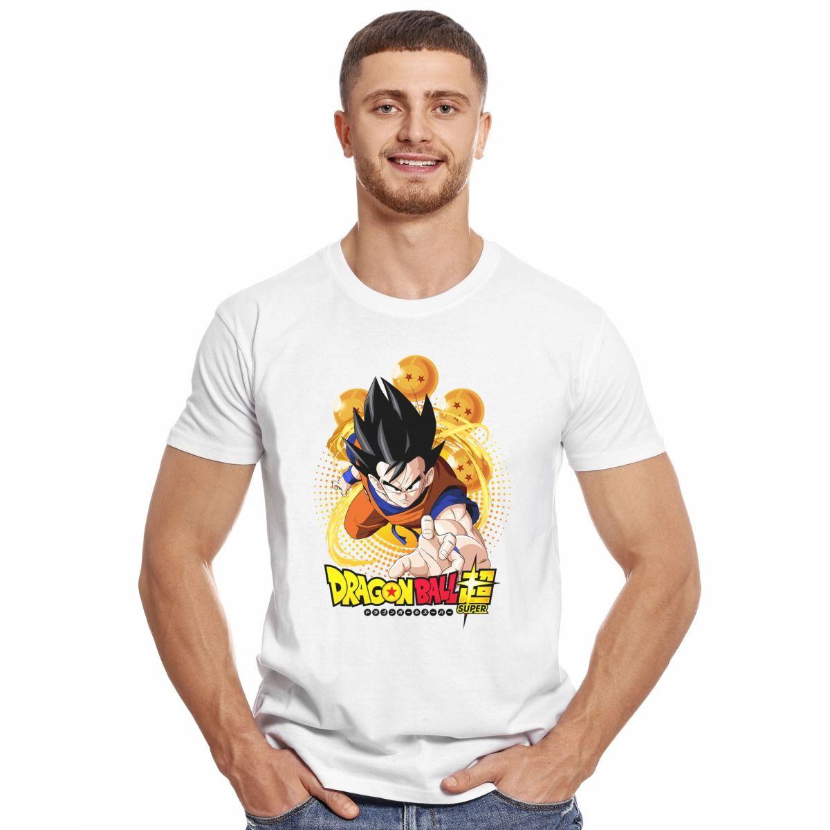 DRAGON BALL SUPER GOKU ESFERAS DEL DRAGON POLERA MANGA CORTA HOMBRE-2