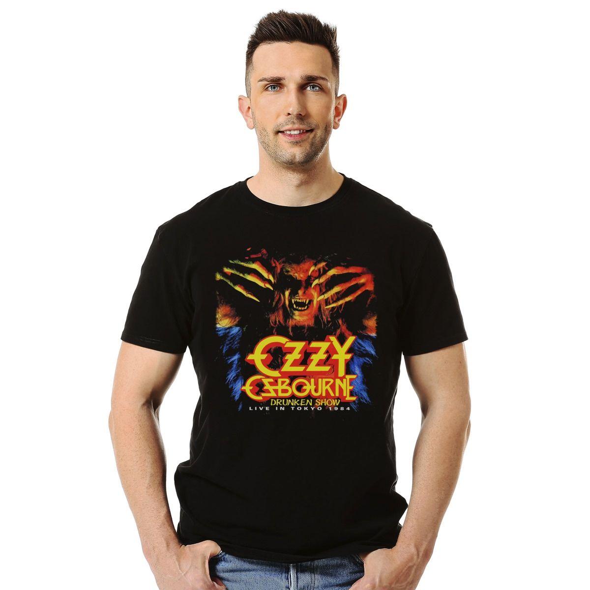 OZZY DRUNKEN SHOW POLERA MANGA CORTA HOMBRE-2