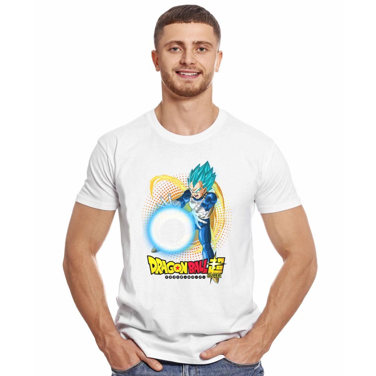 DRAGON BALL SUPER VEGETA SUPER SAIYAJIN BLUE FULL POWER POLERA MANGA CORTA HOMBRE-2