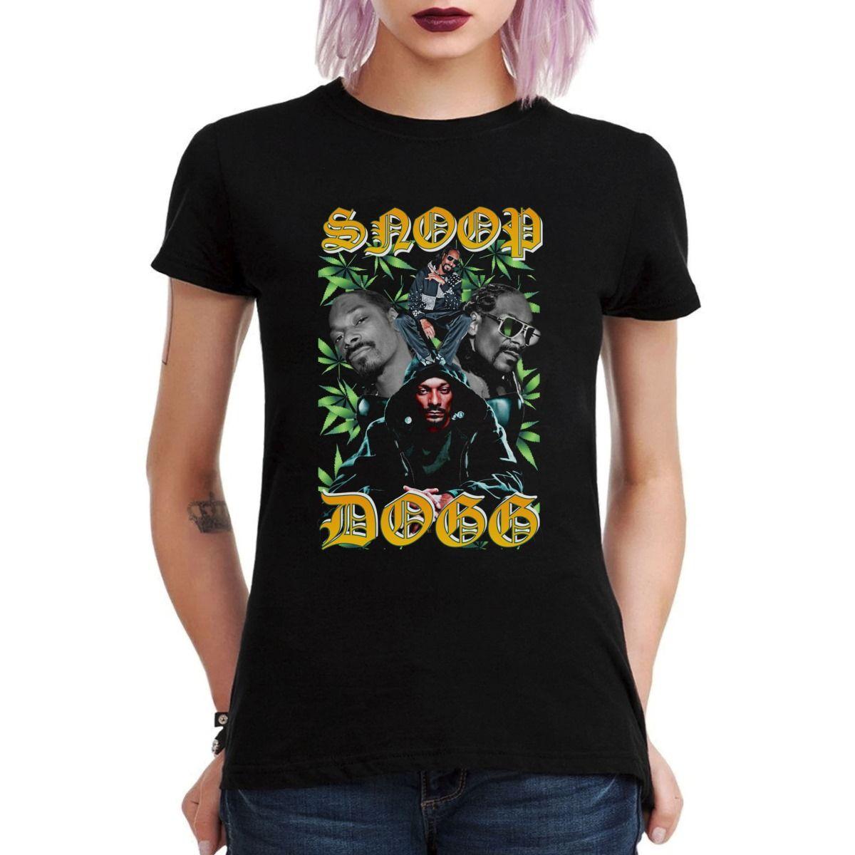 SNOOP DOGG WEED MARIHUANA POLERA MUJER-2