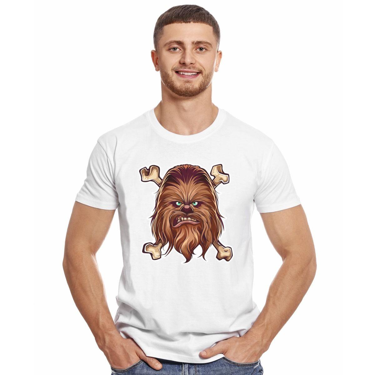 STAR WARS CHEWBACCA HUESOS POLERA MANGA CORTA HOMBRE-2