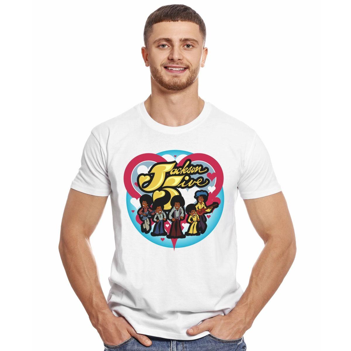 JACKSON 5 CARTOON POLERA MANGA CORTA HOMBRE-2
