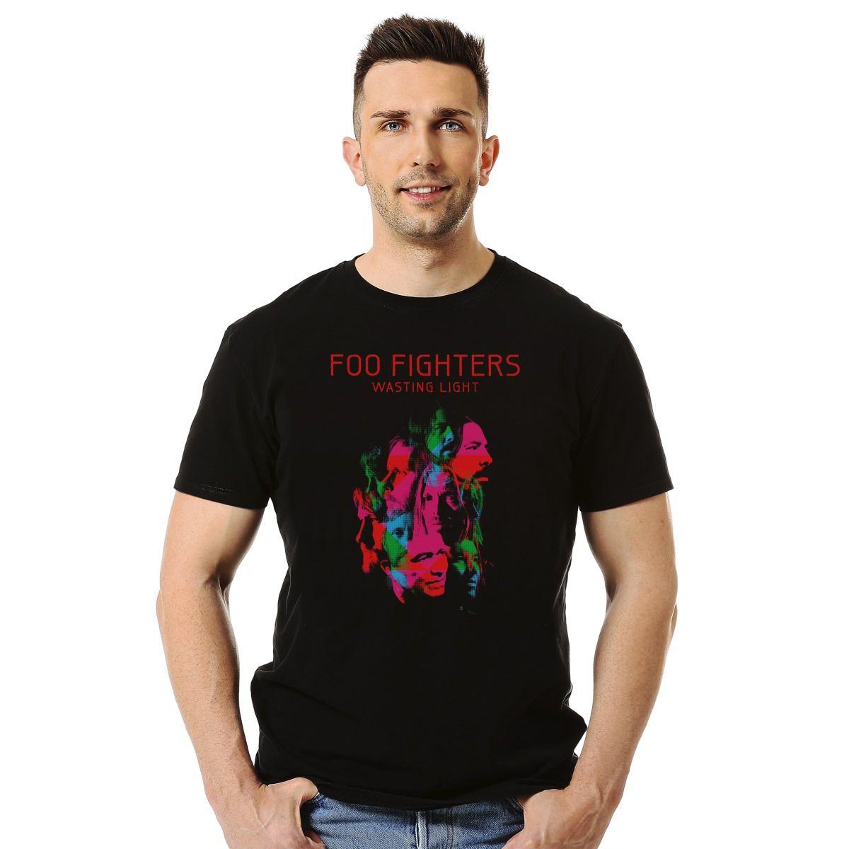 Polera Foo Fighters Wasting Light Rock-2