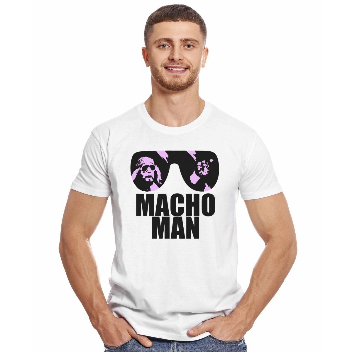 WWE RANDY SAVAGE MACHO MAN POLERA MANGA CORTA HOMBRE-2