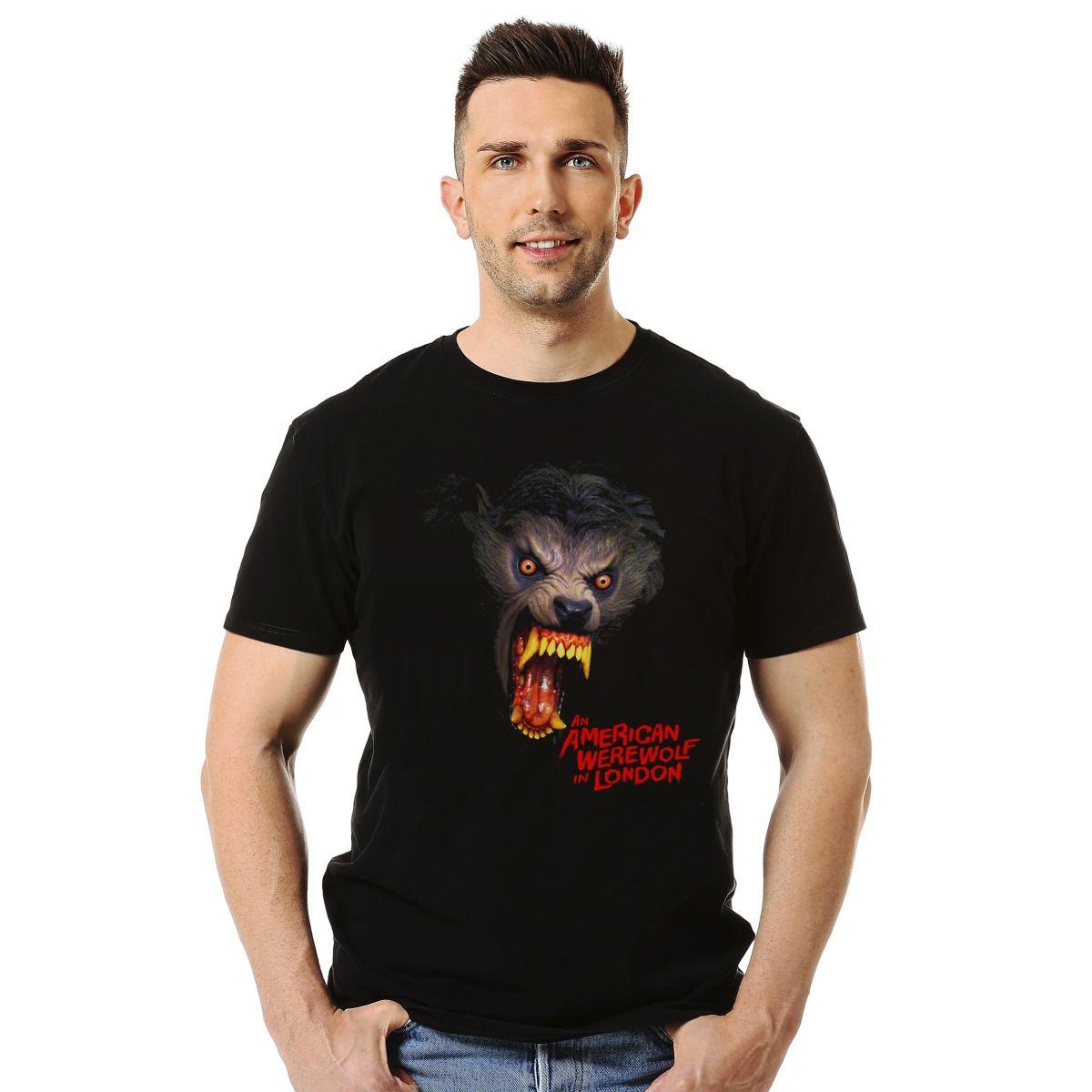 AN AMERICAN WEREWOLF IN LONDON POLERA MANGA CORTA HOMBRE-2
