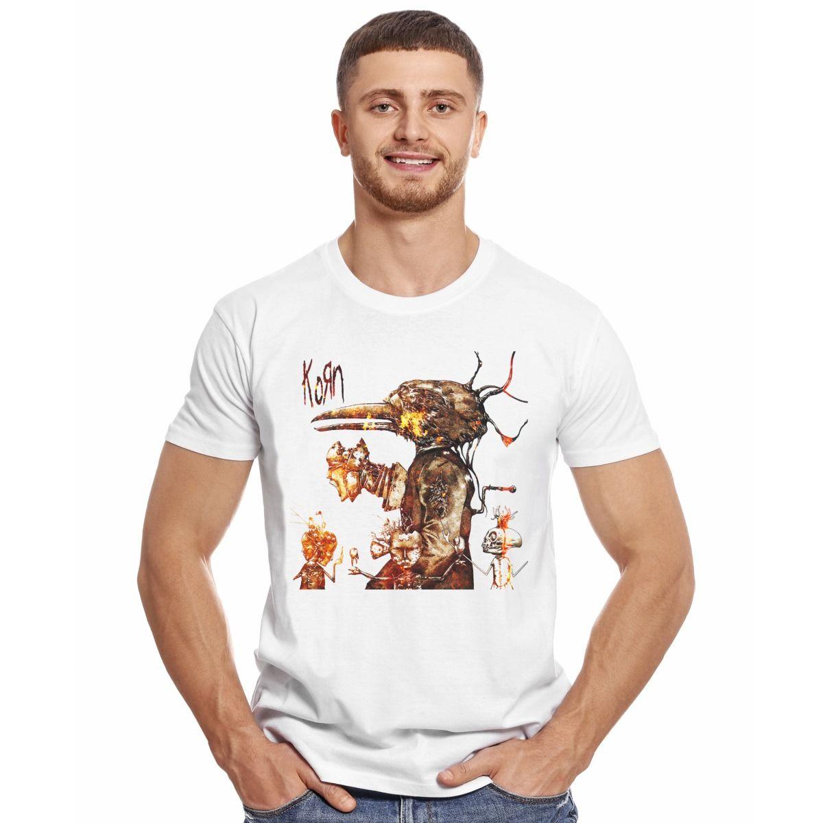 KORN ALBUM ART POLERA MANGA CORTA HOMBRE-2