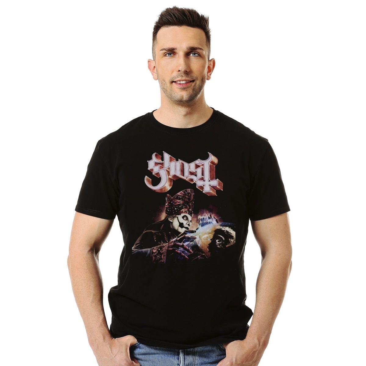 Polera Ghost En Chile 2023 Tour Metal-2