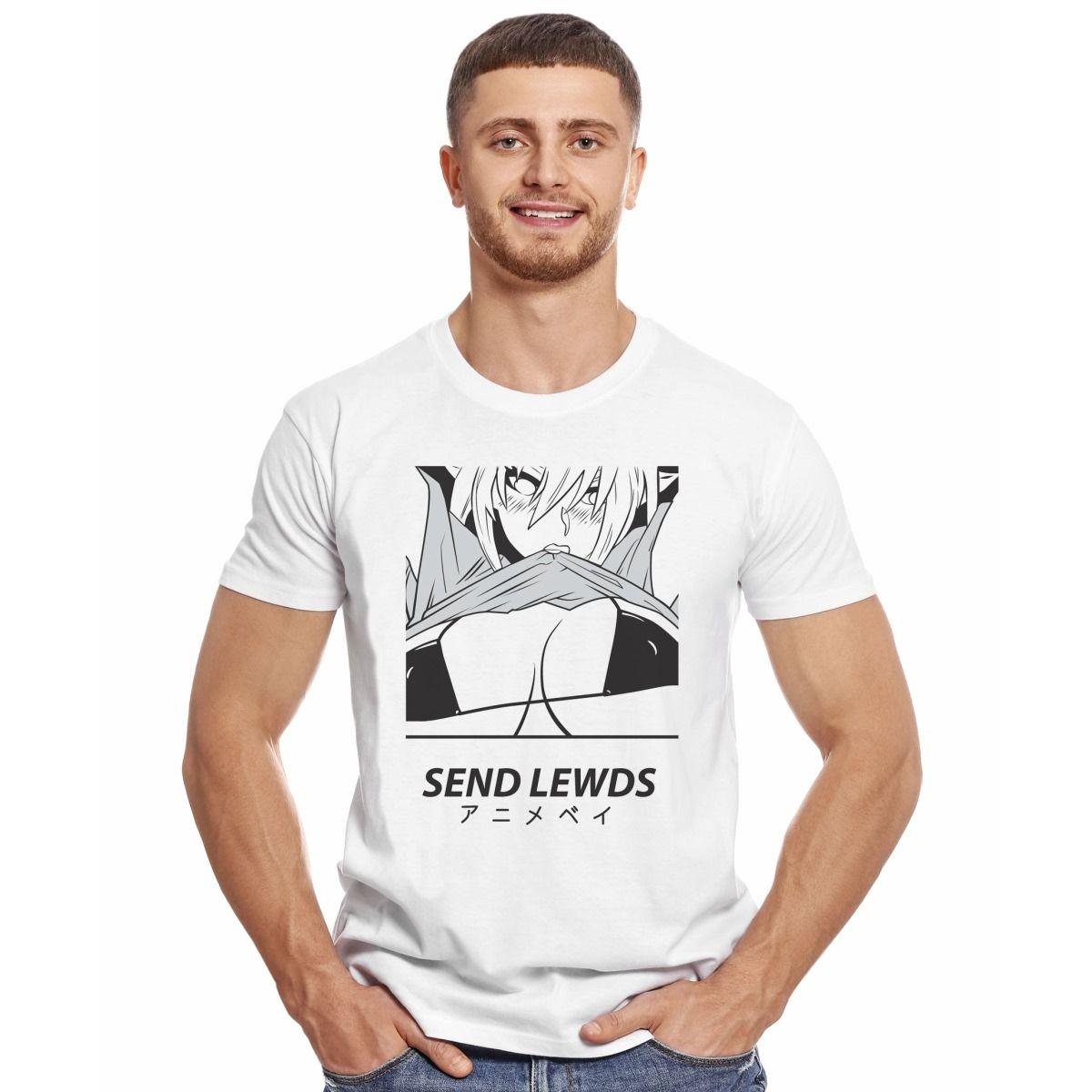 HENTAI SEND LEWDS POLERA MANGA CORTA HOMBRE-2