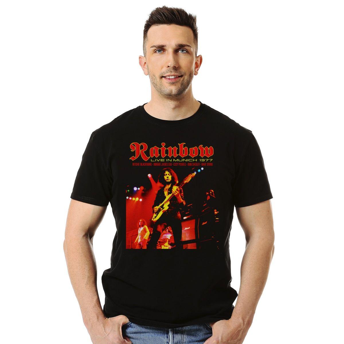 RAINBOW LIVE IN MUNICH POLERA MANGA CORTA HOMBRE-2