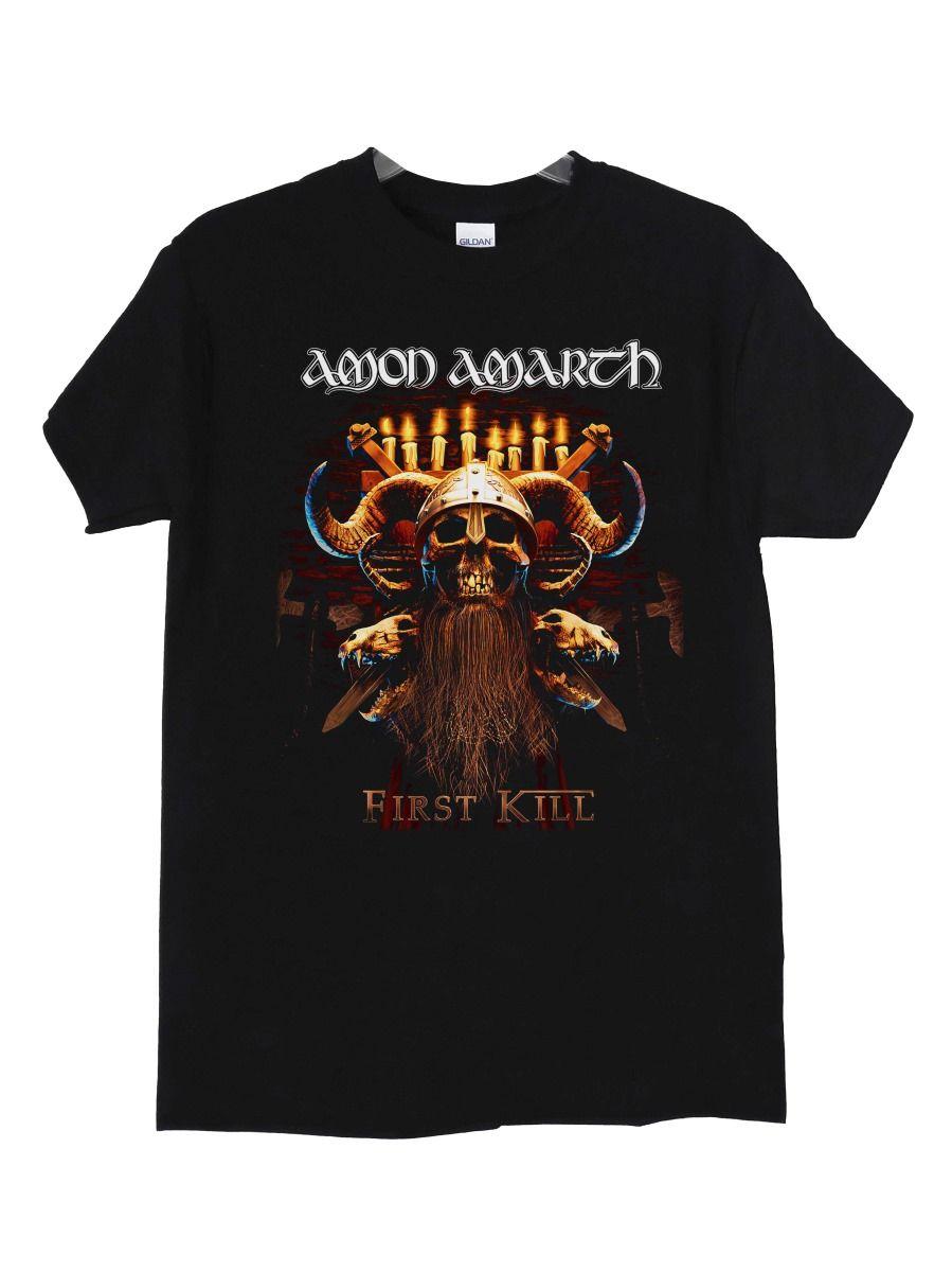 Polera Amon Amarth First Kill-2