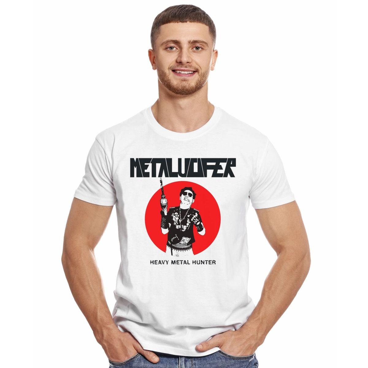 METALUCIFER HEAVY METAL HUNTER POLERA MANGA CORTA HOMBRE-2