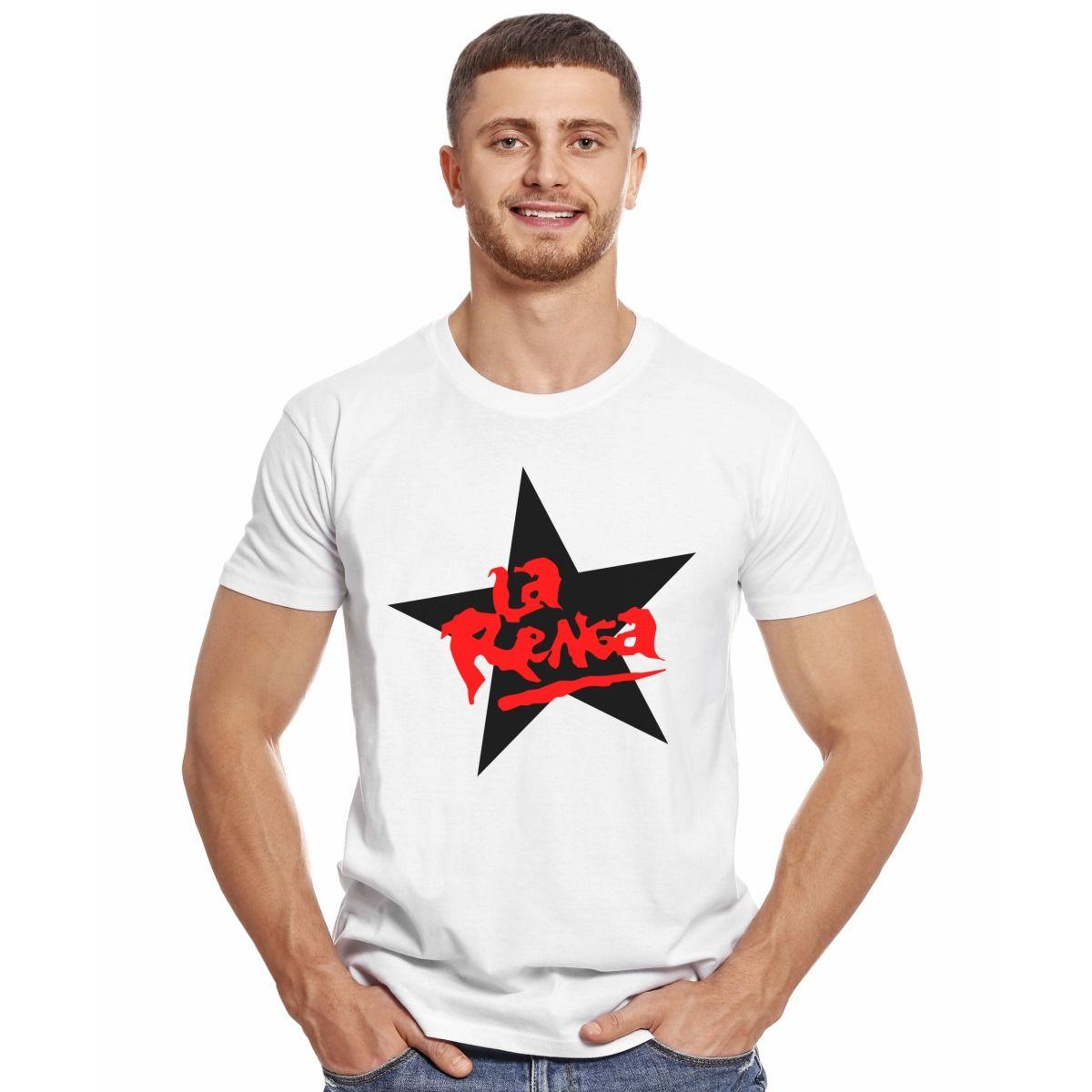 LA RENGA LOGO POLERA MANGA CORTA HOMBRE-2