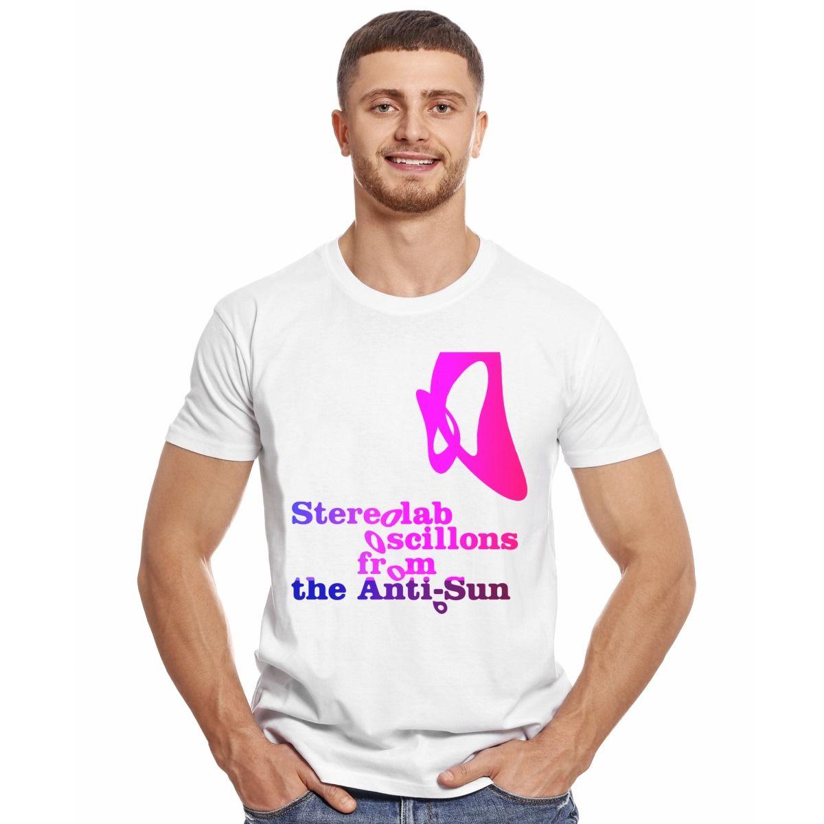 STEREOLAB OSCLLONS FROM THE ANTI SUN POLERA MANGA CORTA HOMBRE-2