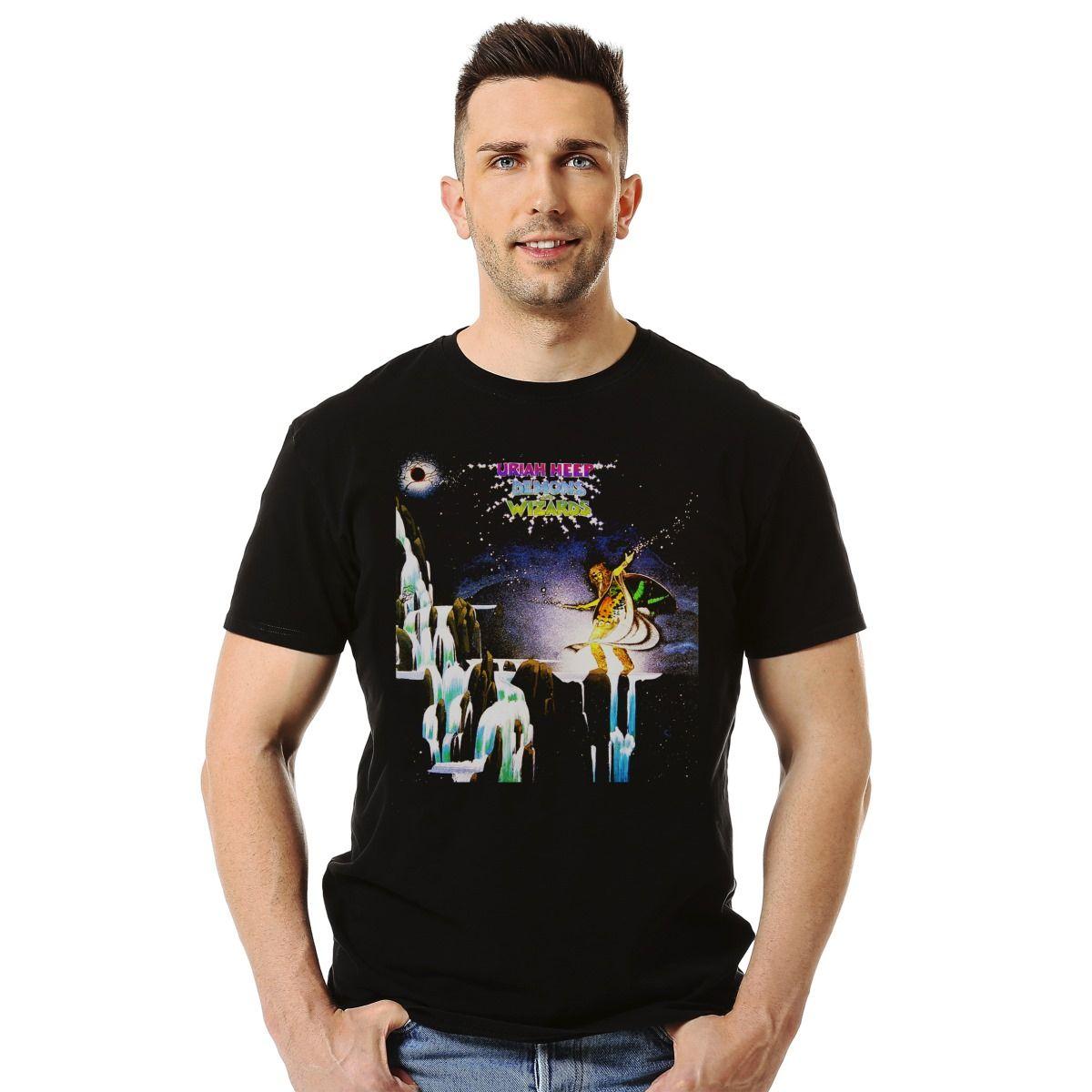 Polera Uriah Heep Demons And Wizards Rock-2