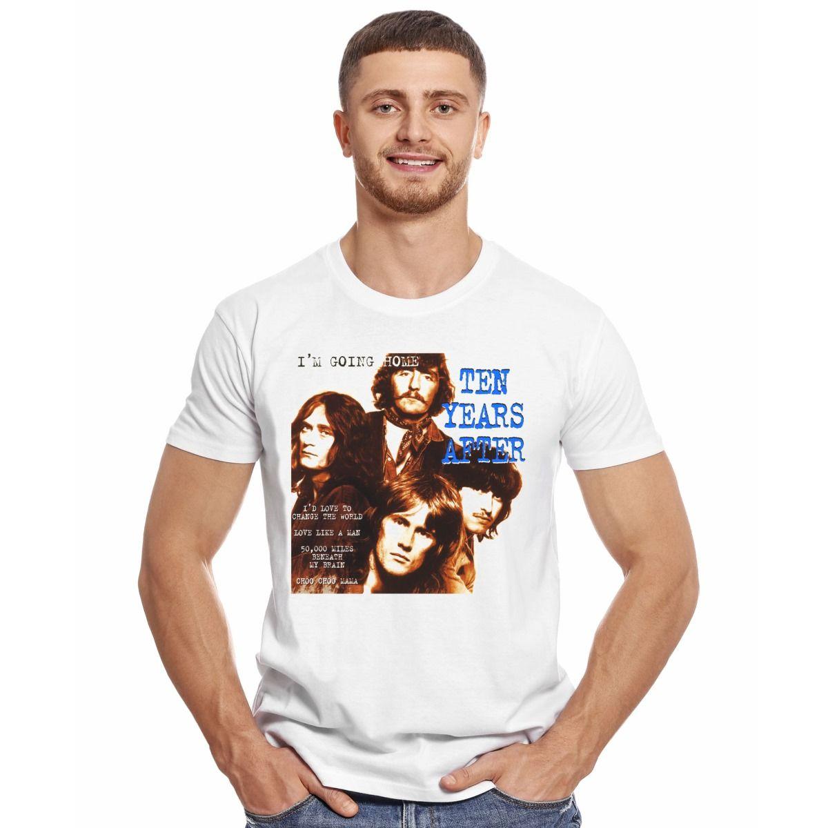 TEN YEARS AFTER I'M GOING HOME POLERA MANGA CORTA HOMBRE-2