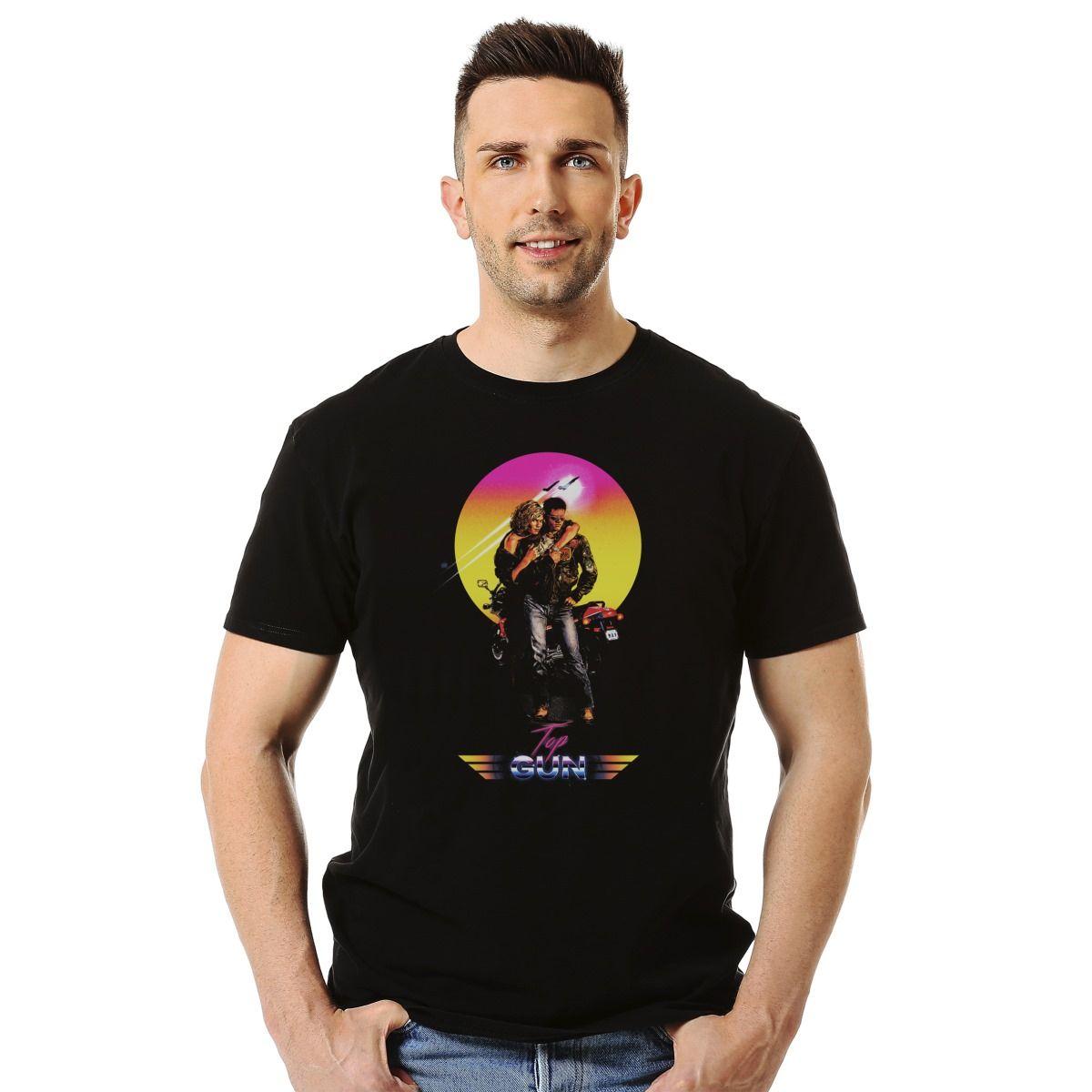 TOP GUN FAN ART POLERA MANGA CORTA HOMBRE-2