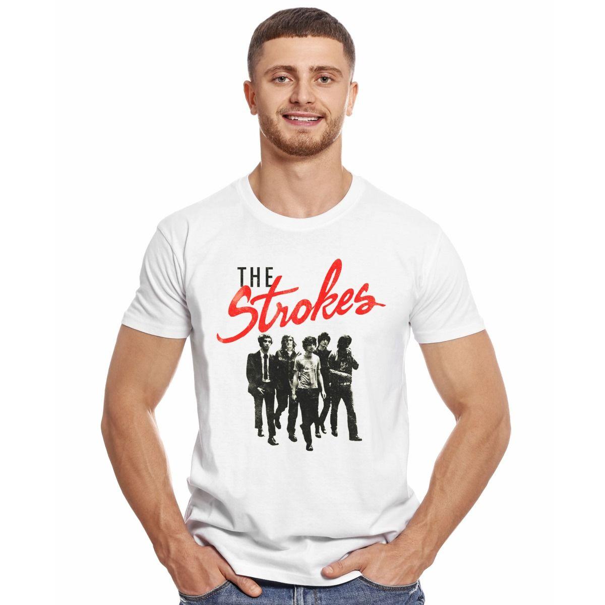 THE STROKES WALKING POLERA MANGA CORTA HOMBRE-2