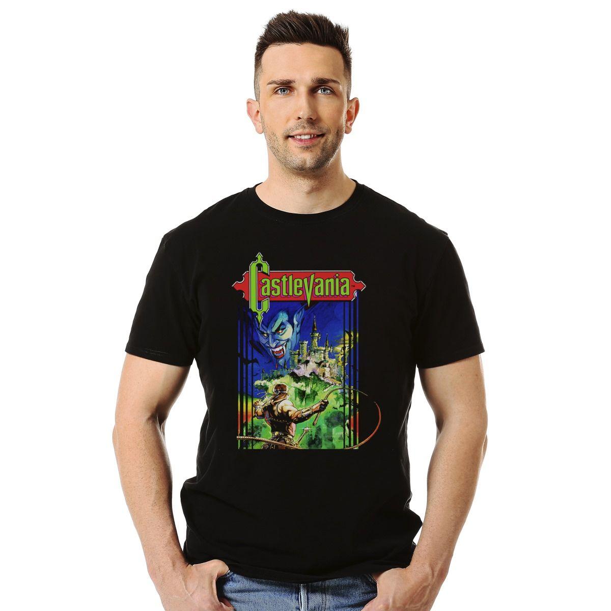 CASTLEVANIA 1 POLERA MANGA CORTA HOMBRE-2