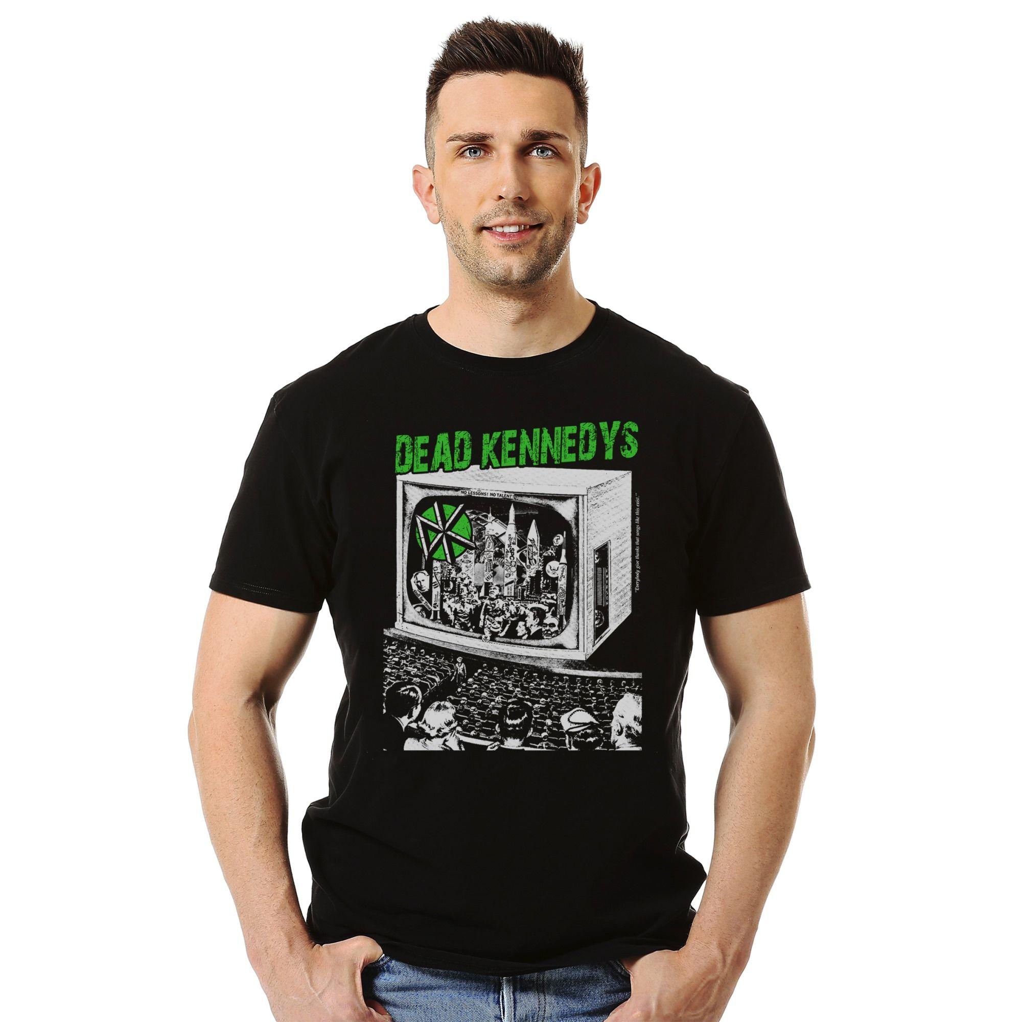 Polera Dead Kennedys No Lessons No Talent-1