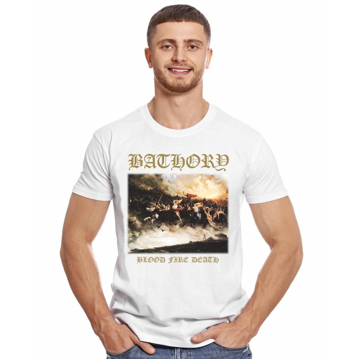 BATHORY BLOOD FIRE DEATH POLERA MANGA CORTA HOMBRE-2