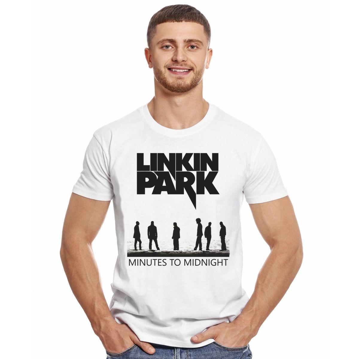LINKIN PARK MINUTES TO MIDNIGHT POLERA MANGA CORTA HOMBRE-2