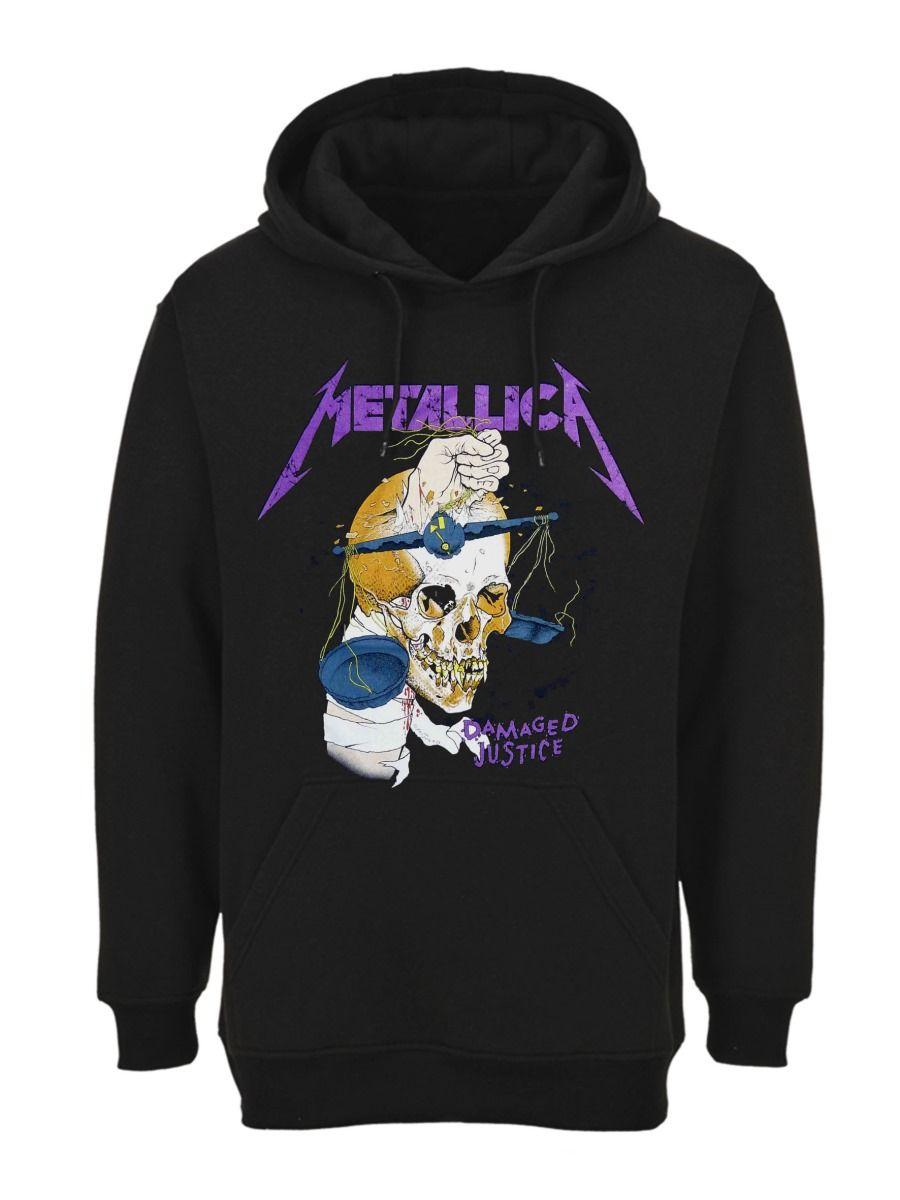 METALLICA DAMAGED JUSTICE POLERON CANGURO-1