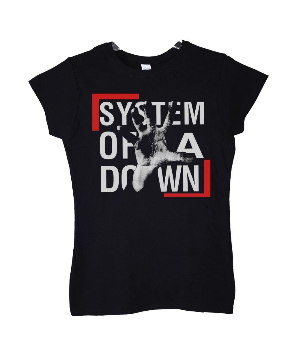 SYSTEM OF A DOWN LOGO POLERA MUJER-1