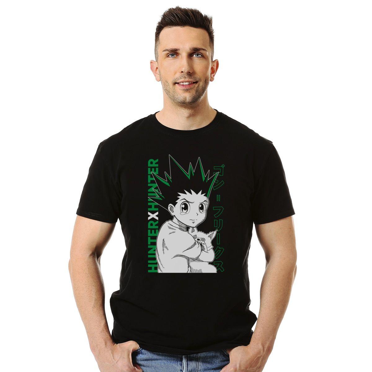 HUNTER X GON NEFERPITOU POLERA MANGA CORTA HOMBRE-2