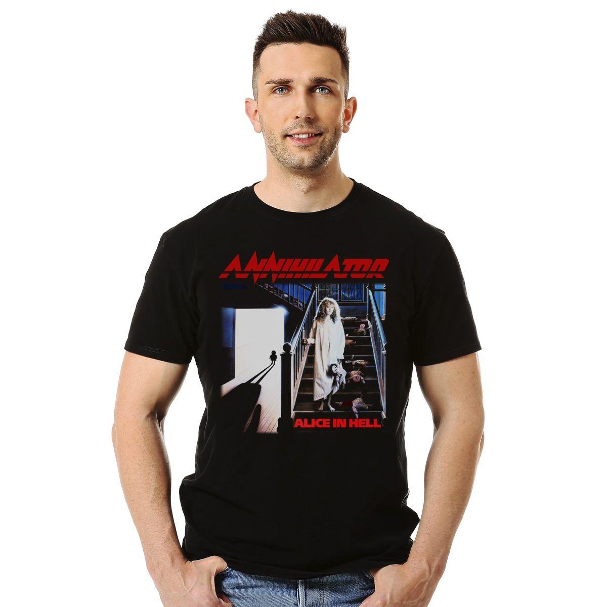 ANNIHILATOR ALICE IN HELL POLERA MANGA CORTA HOMBRE-2
