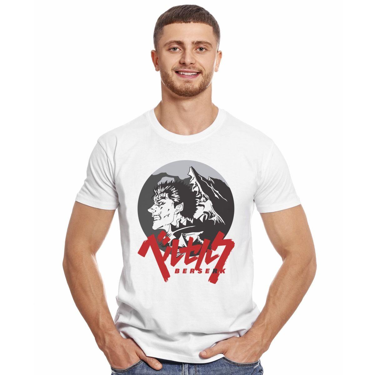 BERSERK LOGO CIRCULAR POLERA MANGA CORTA HOMBRE-2