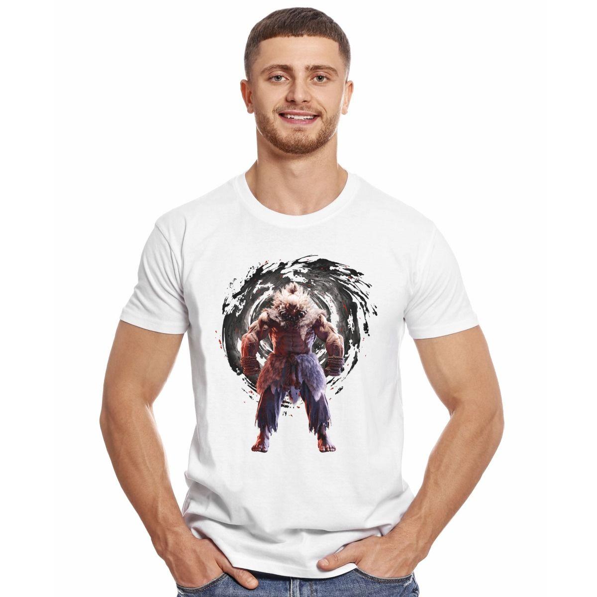 STREET FIGHTER GOUKI AKUMA POLERA MANGA CORTA HOMBRE-2