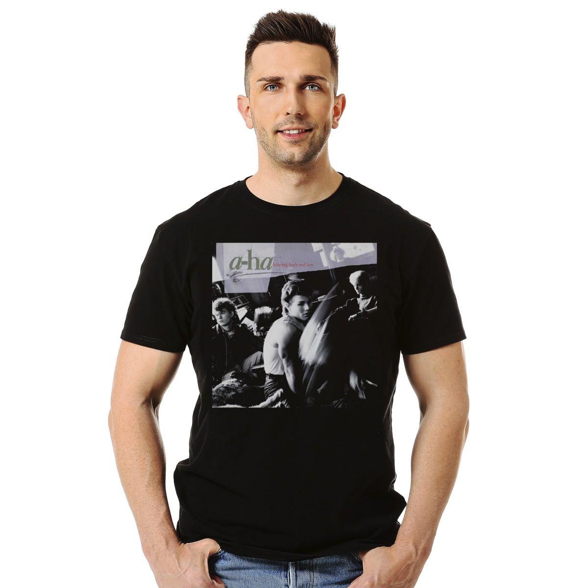 A HA HUNTING HI AND LOW POLERA MANGA CORTA HOMBRE-2