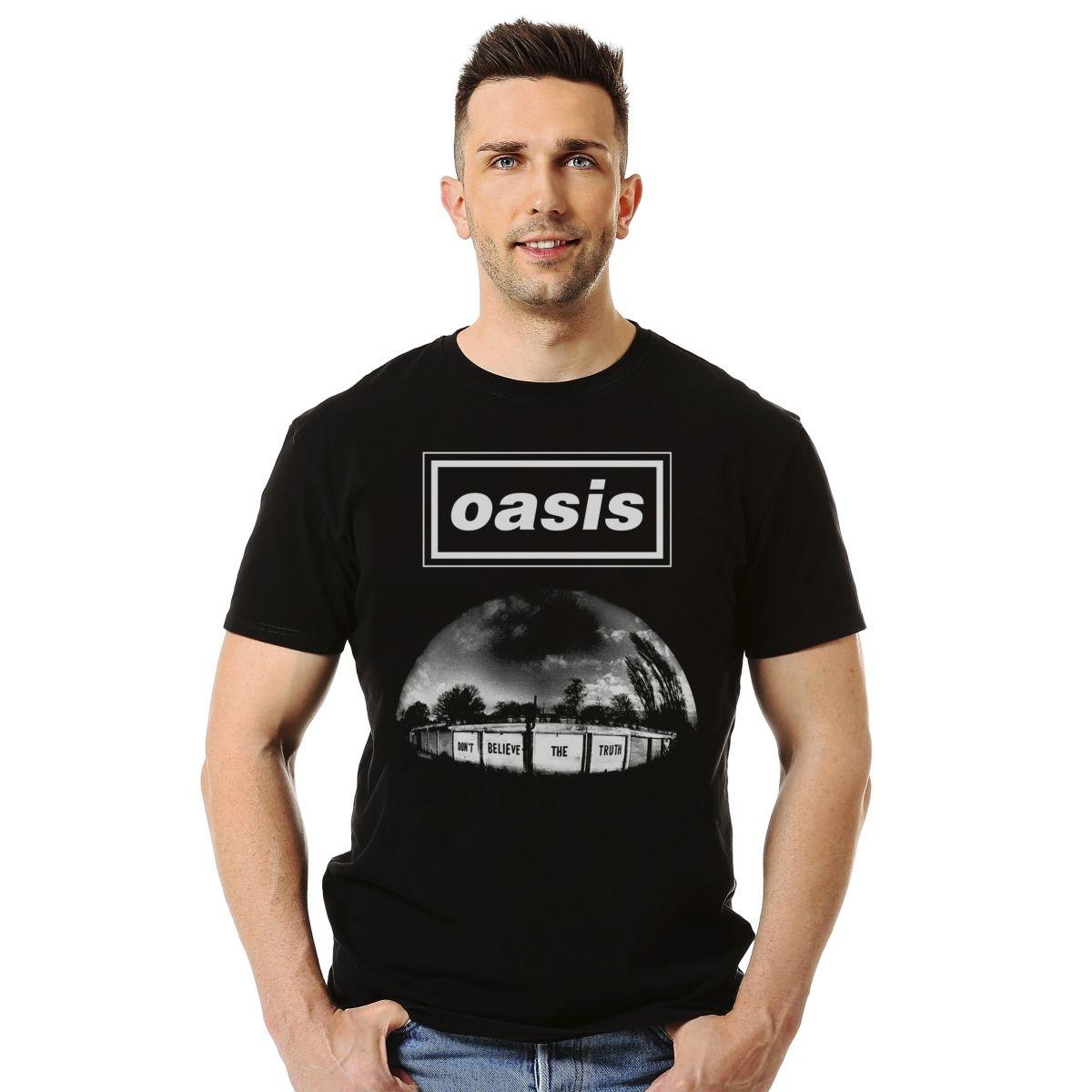 OASIS DON'T BELIEVE THE TRUTH ALBUM COVER POLERA MANGA CORTA HOMBRE-2