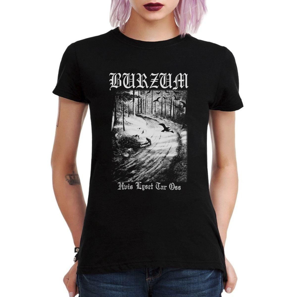 BURZUM HVIS LYSET TAR OSS POLERA MUJER-2