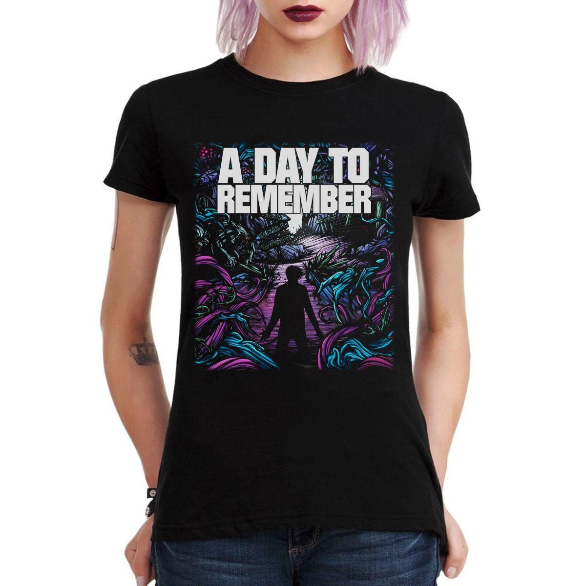 A DAY TO REMEMBER HOMESICK POLERA MUJER-2