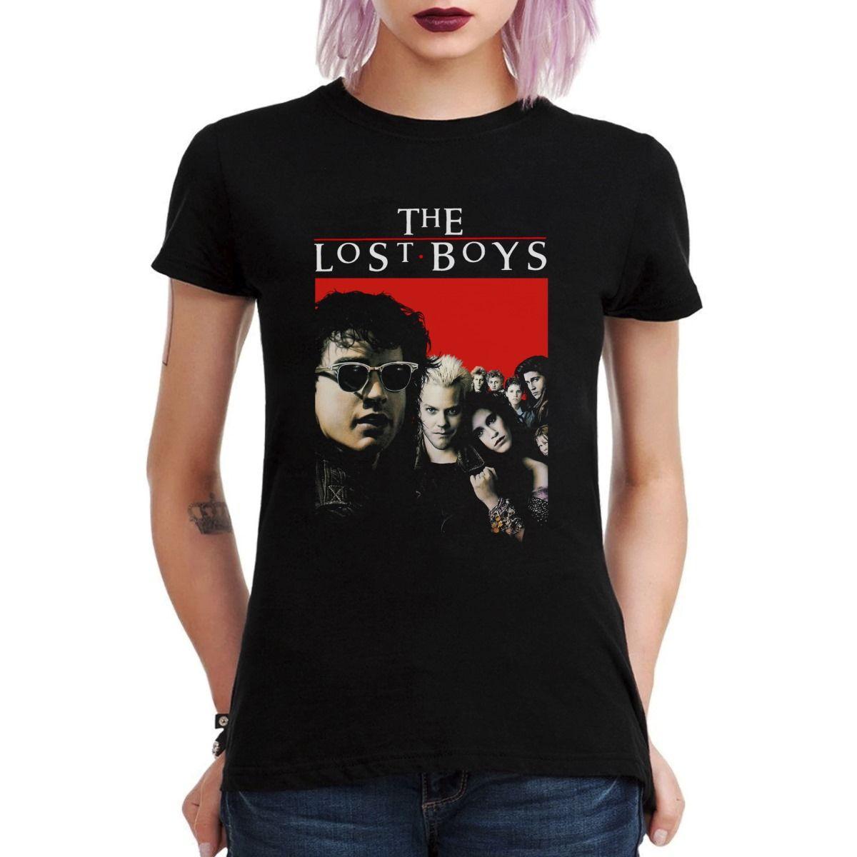 THE LOST BOYS MOVIE POSTER POLERA MUJER-2