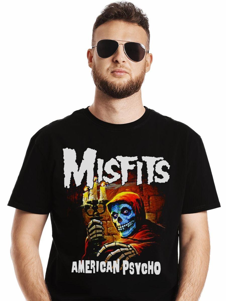 Polera Misfits American Psycho Punk-0