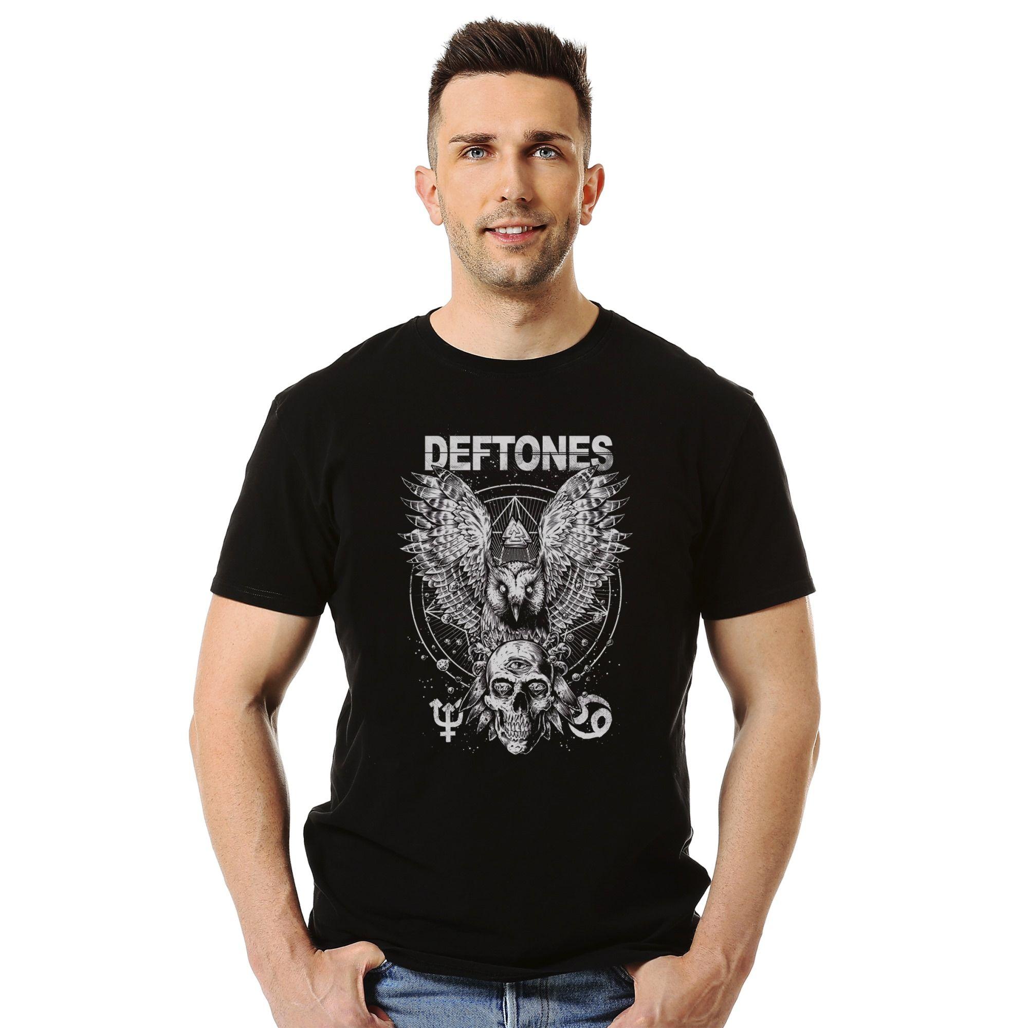 Polera Deftones Buho-1