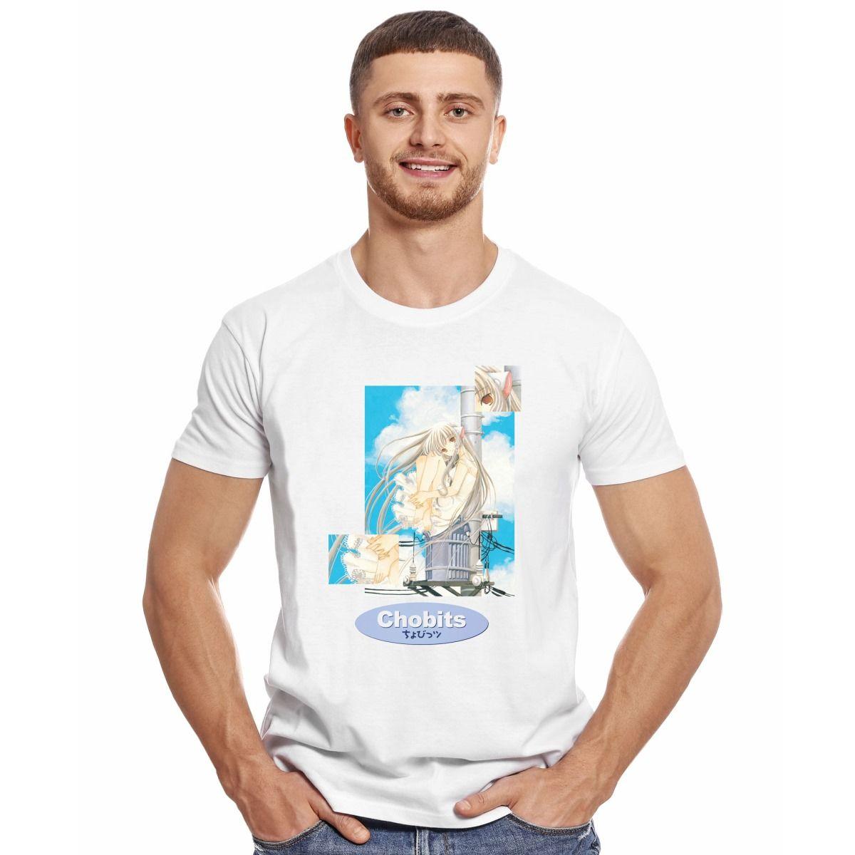 CHOBITS POSTER 1 POLERA MANGA CORTA HOMBRE-2