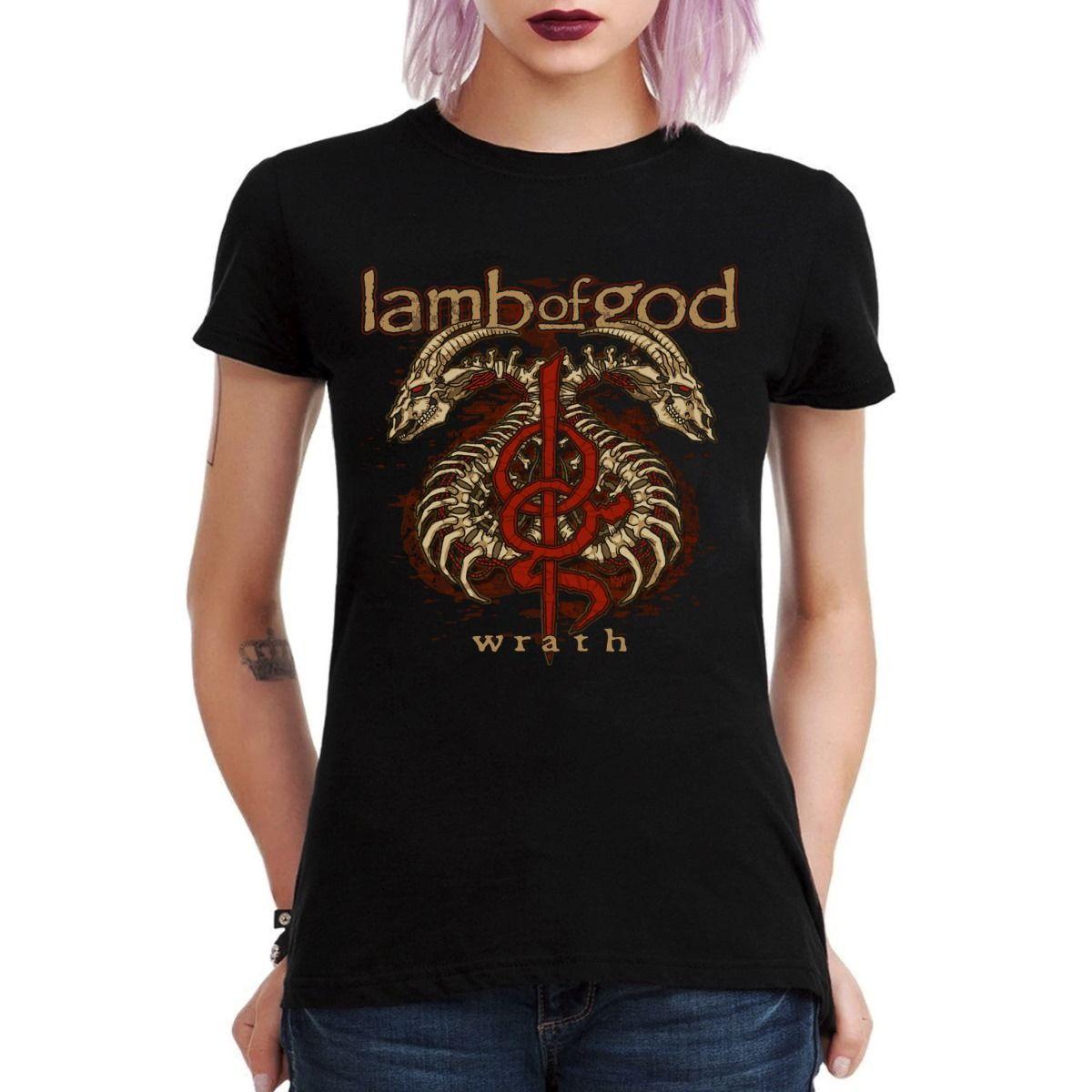 LAMB OF GOD WRATH POLERA MUJER-2
