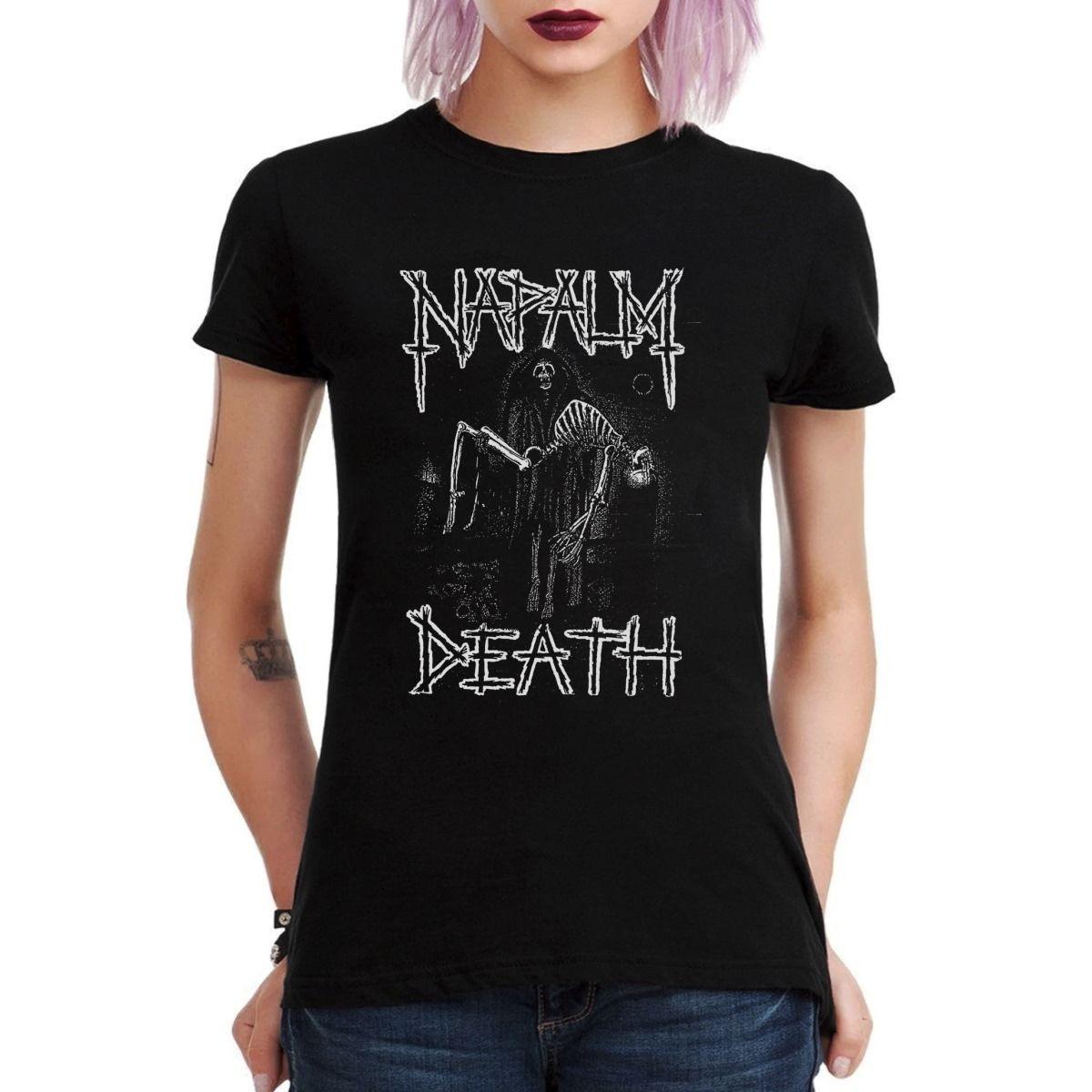 NAPALM DEATH REAPER POLERA MUJER-2