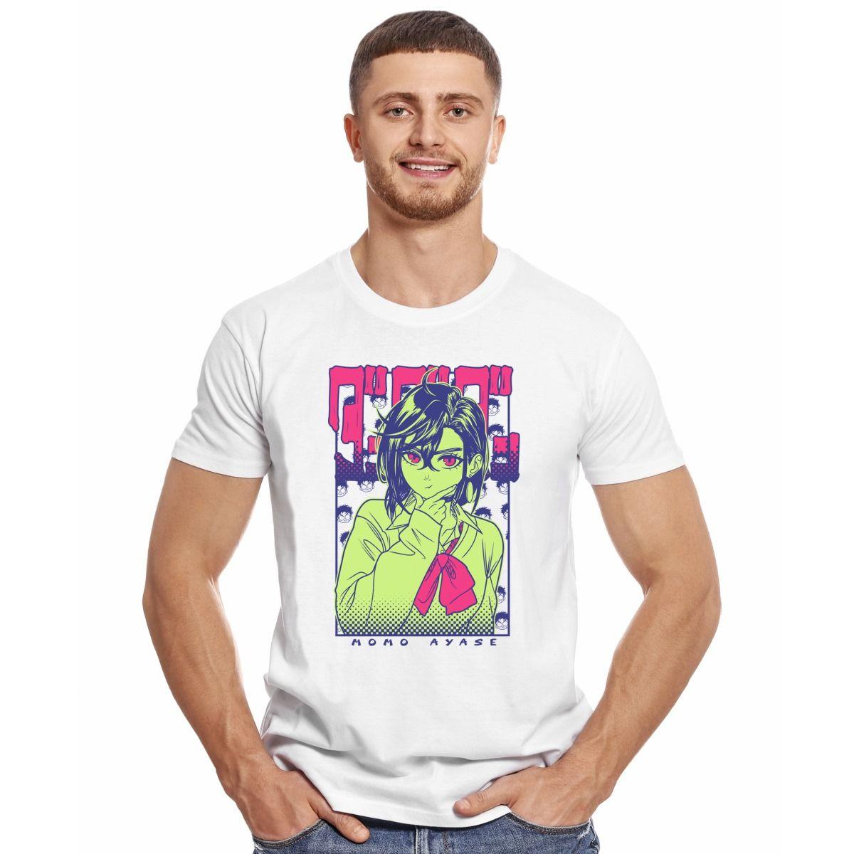 DANDADAN MOMO AYASE PERSONAJE POLERA MANGA CORTA HOMBRE-2