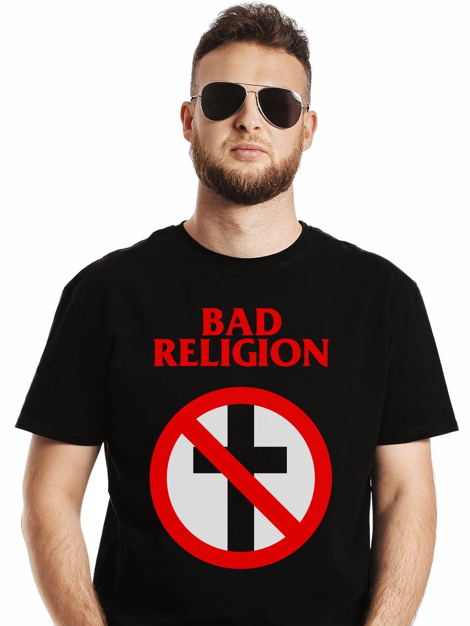 Polera Bad Religion Logo-0