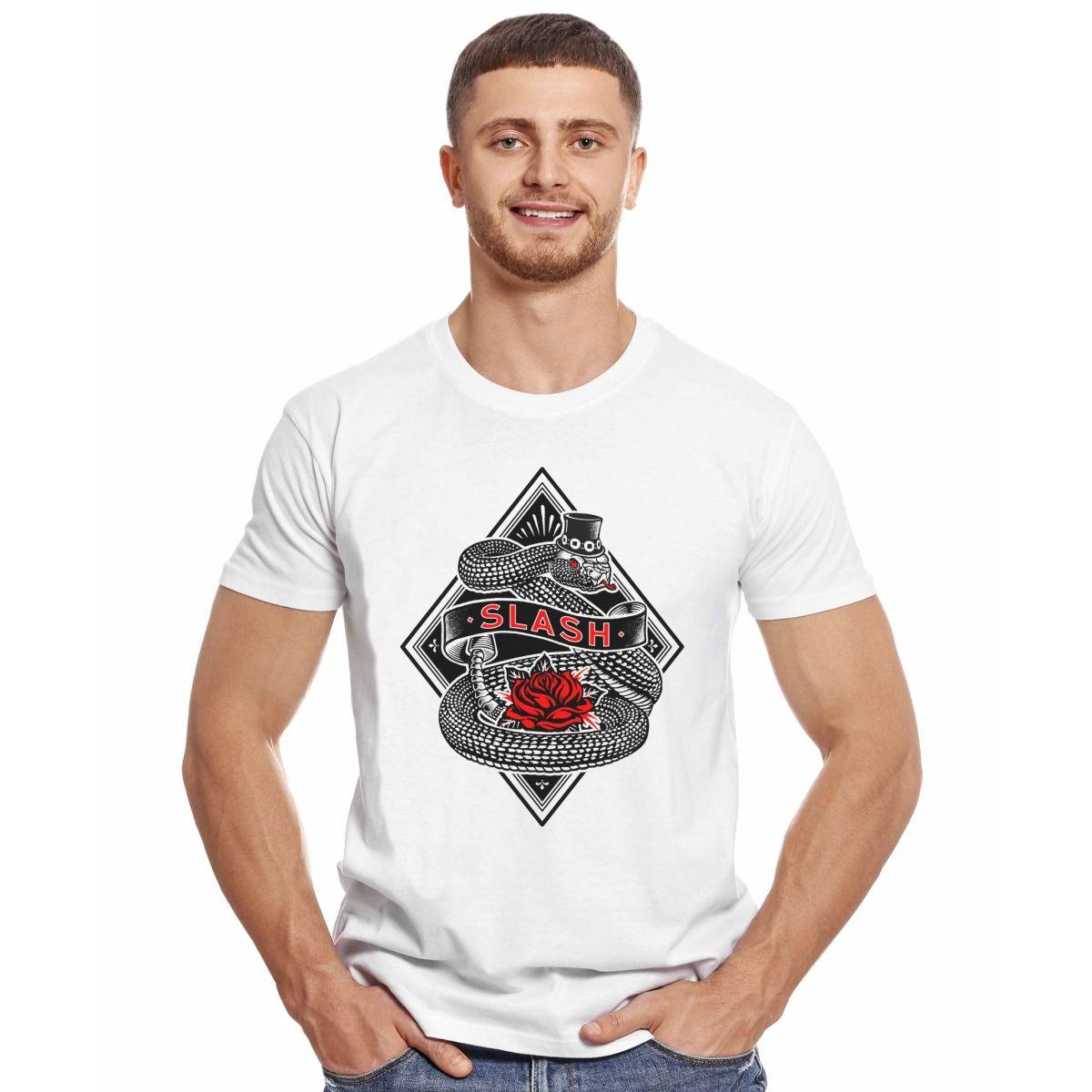 SLASH SKULL SNAKE POLERA MANGA CORTA HOMBRE-2