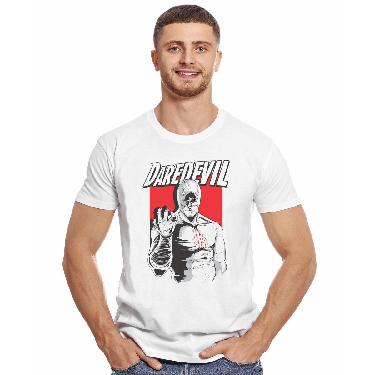 DAREDEVIL COMIC TORSO POLERA MANGA CORTA HOMBRE-2